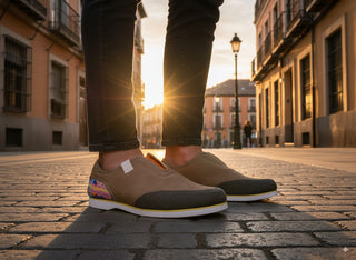 Zapatillas Pychon Hermida Color Camel